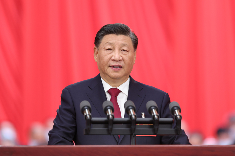習近平代表第十九屆中央委員會向黨的二十大作報告